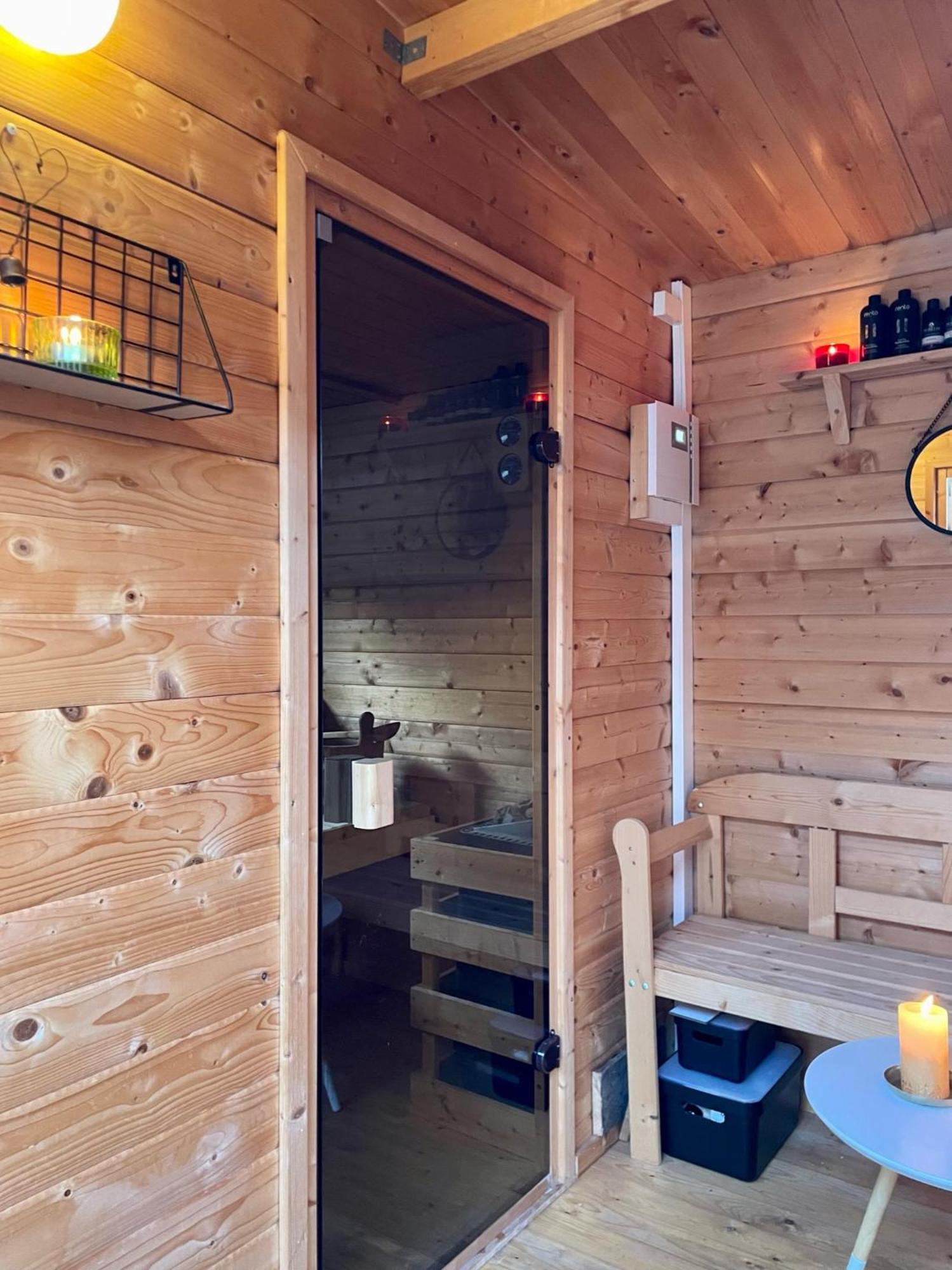 Modernes Holzhaus Im Skandinavischen Stil Mit Sauna, Garten Und 2 Katzen نوردرستيدت المظهر الخارجي الصورة